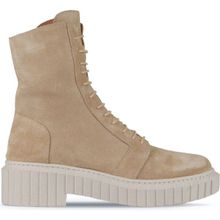 Bueno Shoes 01WZ6307 Taba Açık Süet Düz Kadın Bot