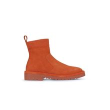 Bueno Shoes 01WZ6700 Kiremit Süet Kadın Düz Bot