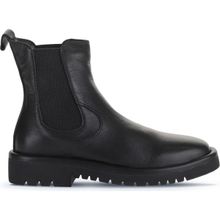 Bueno Shoes 01WZ6702 Siyah Deri Düz Kadın Bot