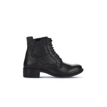 Bueno Shoes 01WZ7405 Siyah Deri Kadın Topuklu Bot