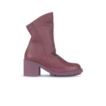 Bueno Shoes 01WZ7905 Mor Deri Kadın Topuklu Bot