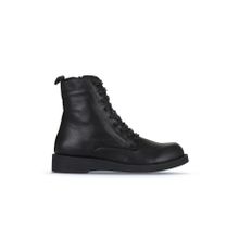 Bueno Shoes 01WZ8900 Siyah Deri Kadın Düz Bot