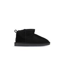 Bueno Shoes 05AG2074055 Siyah Süet Kadın Düz Bot
