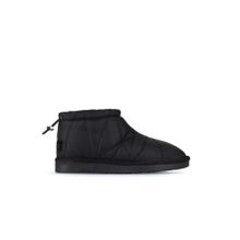 Bueno Shoes 05AG6004055 Siyah Paraşüt Kadın Düz Bot