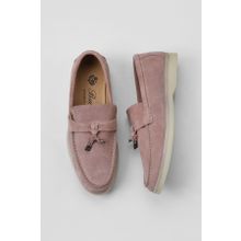 Bueno Shoes 05WS101 Pembe Süet Kadın Loafer