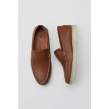 Bueno Shoes 05WS102 Taba Flotter Deri Kadın Loafer