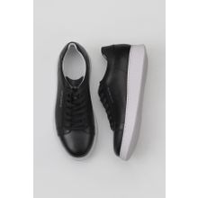 Bueno Shoes 07M13722225 Siyah Atlas Deri Erkek Spor Ayakkabı