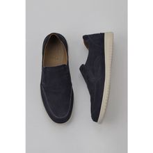 Bueno Shoes 07M1734C200 Lacivert Dante Deri Erkek Loafer