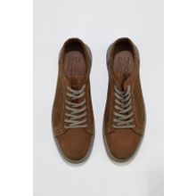 Bueno Shoes 07m9983 Taba Gri Dante Deri Erkek Klasik Ayakkabı
