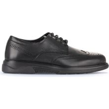 Bueno Shoes 07MA23202087 Siyah Atlas Deri Erkek Klasik Ayakkabı