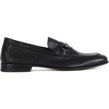 Bueno Shoes 10MA229555 10MA229555 Siyah Flotter Deri Erkek Klasik Ayakkabı