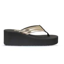 Bueno Shoes 26WT190664 Altın Soft Mat Ayna Dolgu Topuklu Kadın Terlik