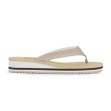 Bueno Shoes 26WT202135 Bej Soft Mat Kadın Parmak Arası Terlik
