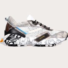 Bueno Shoes Gri Deri Kadın Spor Ayakkabı 01WR2106 | 37.0