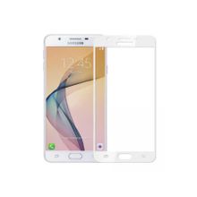 Bufalo 20401126 Samsung J7 Prime Kavisli 3D Cam Beyaz Ekran Koruyucu