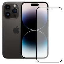 Bufalo iPhone 14 Pro 9D Seramik Siyah Mat Nano Tam Kaplamalı Ekran Koruyucu