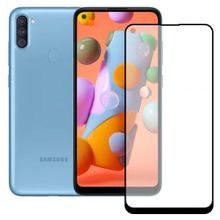 Bufalo Samsung Galaxy A11-M11 9D Seramik Mat Nano Siyah Tam Kaplamalı Ekran Koruyucu