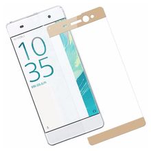Bufalo Xperia XA Kavisli 3D Cam Gold Ekran Koruyucu