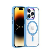 Buff Açık Mavi İphone 14 Pro BumperMag Kılıf