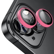 Buff iPhone 14 / 14 Plus Neon Pink Metal Lens Koruyucu