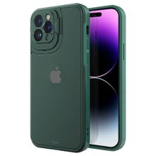 Buff İphone 14 Pro Max Hybrid Corner Yeşil Kılıf