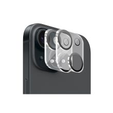 Buff iPhone 15 / 15 Plus Şeffaf 2 Adet Kamera Lens Koruyucu