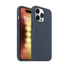Buff iPhone 15 Pro Fırtına Mavisi Rubber Fit Kılıf