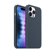 Buff iPhone 15 Pro Max Fırtına Mavisi Rubber Fit Kılıf