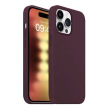 Buff İphone 15 Pro Rubber Fit Bordo Kılıf