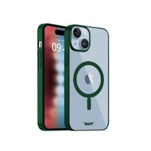 Buff Koyu Yeşil iPhone 15 MagSafe Slim Fit Kılıf