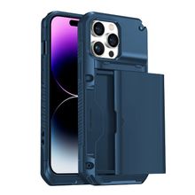 Buff Mavi iPhone 14 Pro Max Slide Armor Kılıf