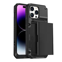 Buff Siyah iPhone 14 Pro Max Slide Armor Kılıf