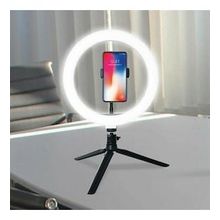 Buffer 8 inç 20 cm Youtube Instagram Tiktok Selfie Stüdyo Video Fotoğraf Ring Light Tripod Led Halka Işık