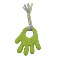 Buffer Handrope El Şekilli Plastik El Uzantılı Oyun Halatı 2 Kişilik Köpek Oyuncağı İnteraktif