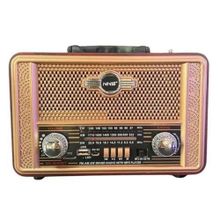 BUFFER® Retro, Nostaljik, Ahşap Tasarım Bluetooth Hoparlörlü, Şarjlı, Taşınabilir Otantik Tasarımlı
