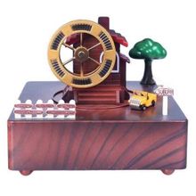 Buffer® Şehir Etrafında Dönen Uçak Müzik Kutusu