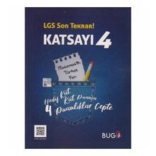 Buga Yayınları 8. Sınıf Matematik Türkçe Fen Katsayı 4 Soru Bankası