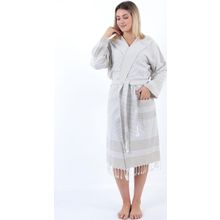 Buldan Concept Bej Elenora Peştemal Bornoz
