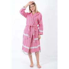Buldan Concept Pembe Sunaz Peştemal Bornoz