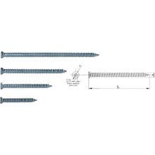 Buldex 7.5x80 8 cm 10 Adet Dubelsiz Vida