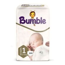 Bumble No:1 Yenidoğan 200 Adet Bebek Bezi