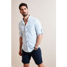 Buratti CF21S111498 Beyaz Erkek Gömlek