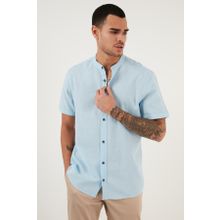 Buratti CF21S113899 Açık Mavi Erkek Gömlek