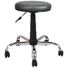 Bürocci 2999D0125 Gri Metal Ayaklı Tabure