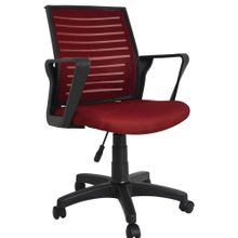 Bürocci Likya 2284L0547 Bordo Plastik Ayaklı Ofis Çalışma Koltuğu
