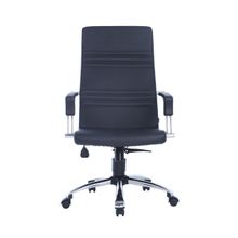 Bürosit Dolphin 9 Krom Siyah Yönetici Koltuğu
