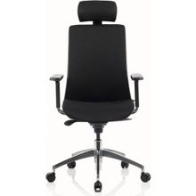 Bürosit Ori 9 Başlıklı Alüminyum Siyah Yönetici Koltuğu