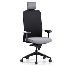 Bürotime Comfy Gri Siyah Çalışma Koltuğu
