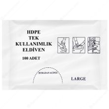 Burpak 100'lü Şeffaf Eldiven