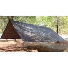 Bushlove Bushcraft Tarp 3x3 m Haki Araç Yan Gölgelik Tente